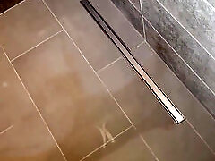 Short Bathroom Cumshot